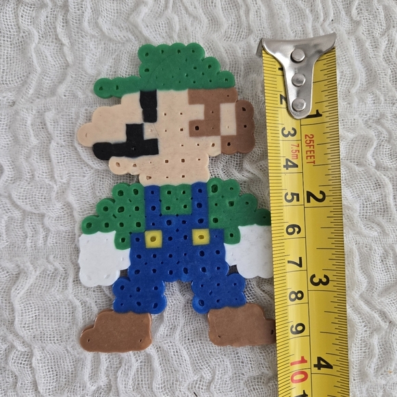 Perler Bead Set Mario+Luigi+Dr Mario‎ Figures (Handmade) - Picture 6 of 8